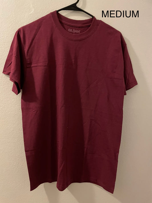 Gildan Maroon Tee