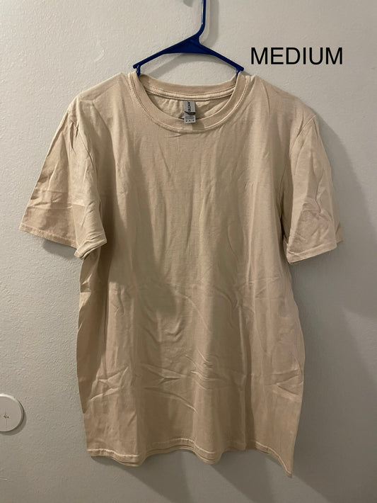 Gildan Beige Tee