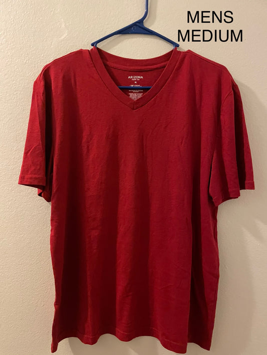 Arizona Red Vneck Tee