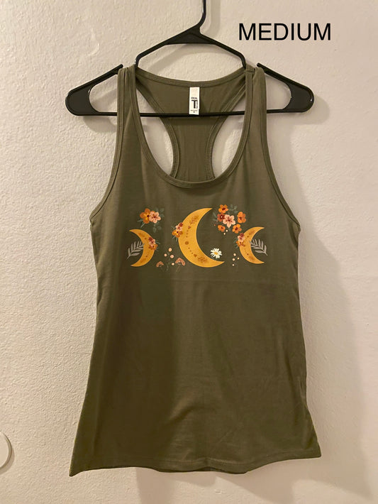 Floral Moon Tank