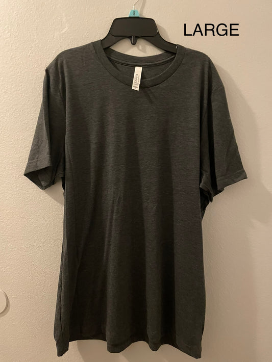 BellaCanvas Dark Grey Tee