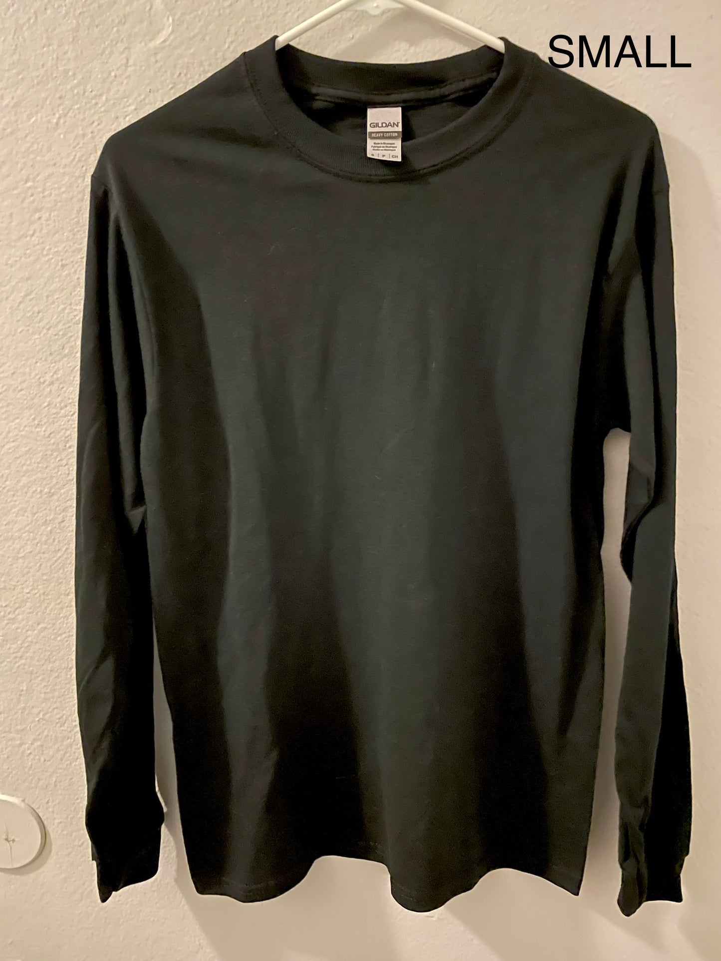 Gildan Black Long Sleeve Tee