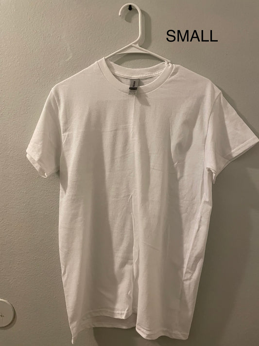 Gildan White Tee