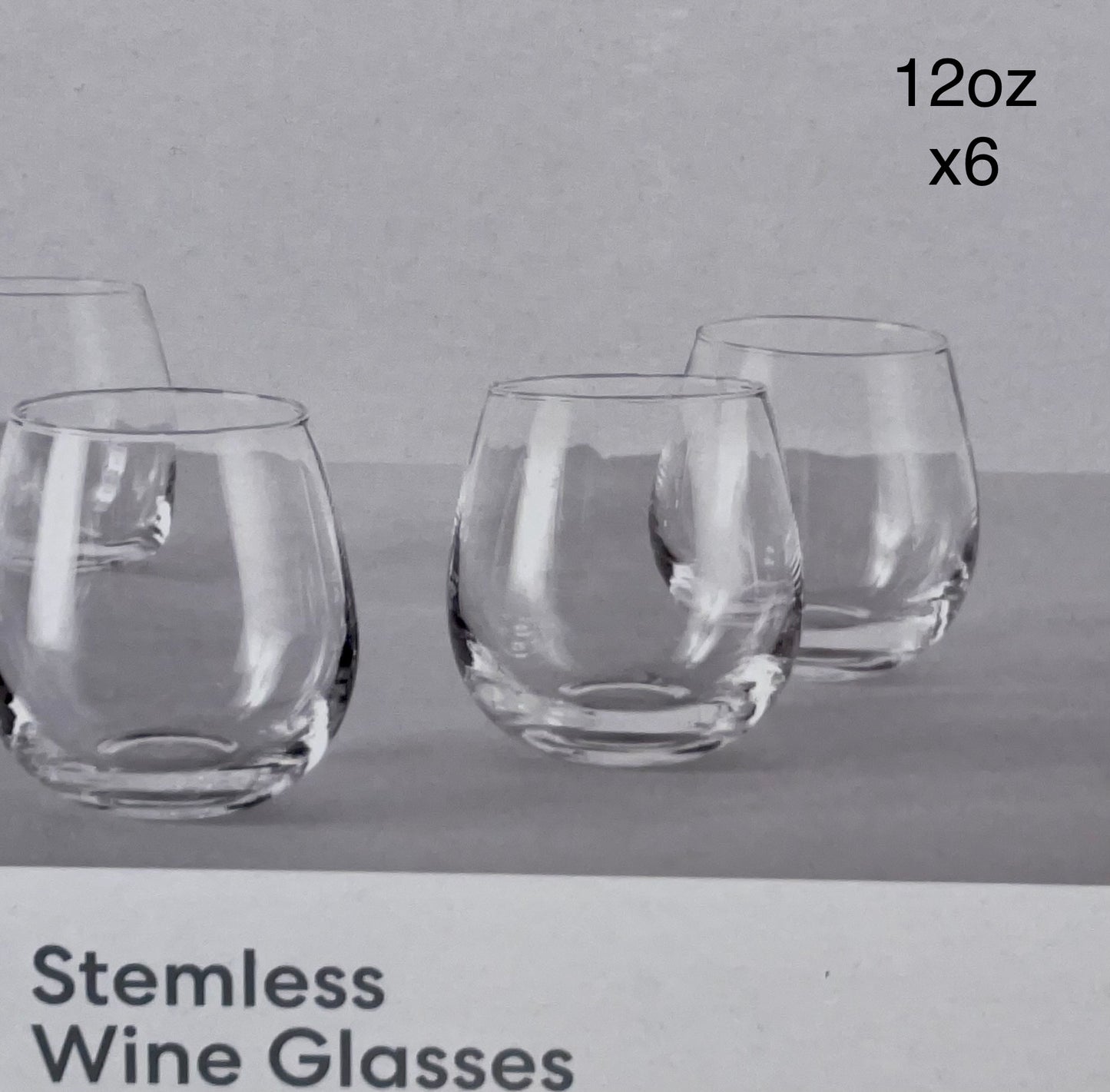 12oz Wine Glasses